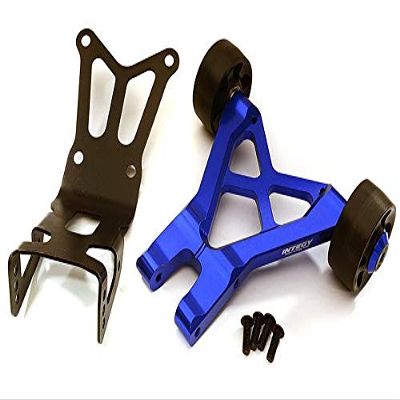Integy Blue Billet Machined Wheelie Bar for Losi 1/5 Desert Buggy XL-E Upgrade
