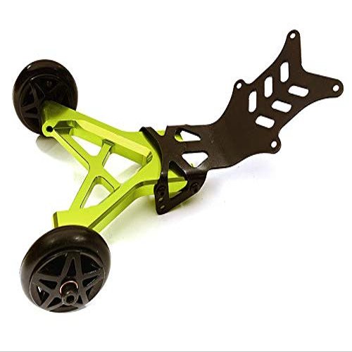 Green Billet Machined Wheelie Bar for Traxxas T-Maxx Monster Truck
