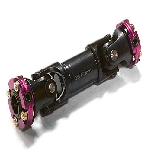 Integy Billet Machined Universal Drive Shaft 55-65mm for Custom 1/14 Semi-Tractor Truck