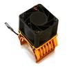 Integy 36mm Motor Heatsink+40x40mm Cooling Fan 17k RPM for Most 1/10 On-Road & Off-Road view 1