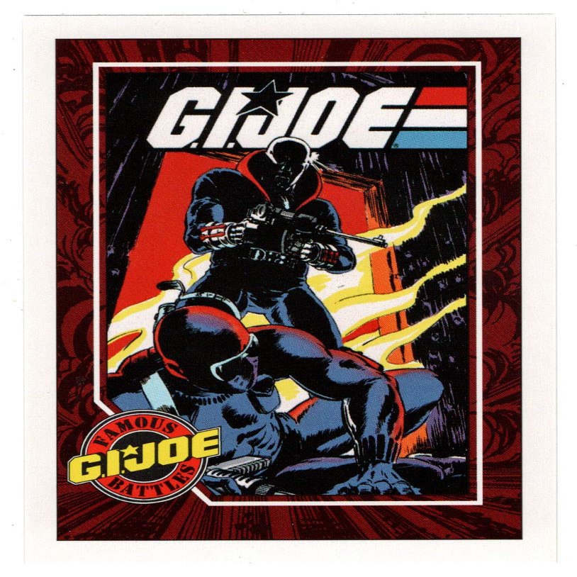 Battle at Snake-Eyes' Cabin - G.I. Joe Series 1 (Trading Card) # 166 - Impel 1991 NM/MT