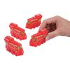 Fun Express Christmas Train Pullback Racer Toys  Holiday-Themed Pullback Cars for Kids  Stocking Stuffers Party Favors or Classroom Rewards  Fun Engaging for Boys Girls Assorted Colors  12 Pieces view 1