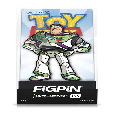 FiGPiN Toy Story 4: Buzz Lightyear - Collectible Pin with Premium Display Case - Not Machine Specific