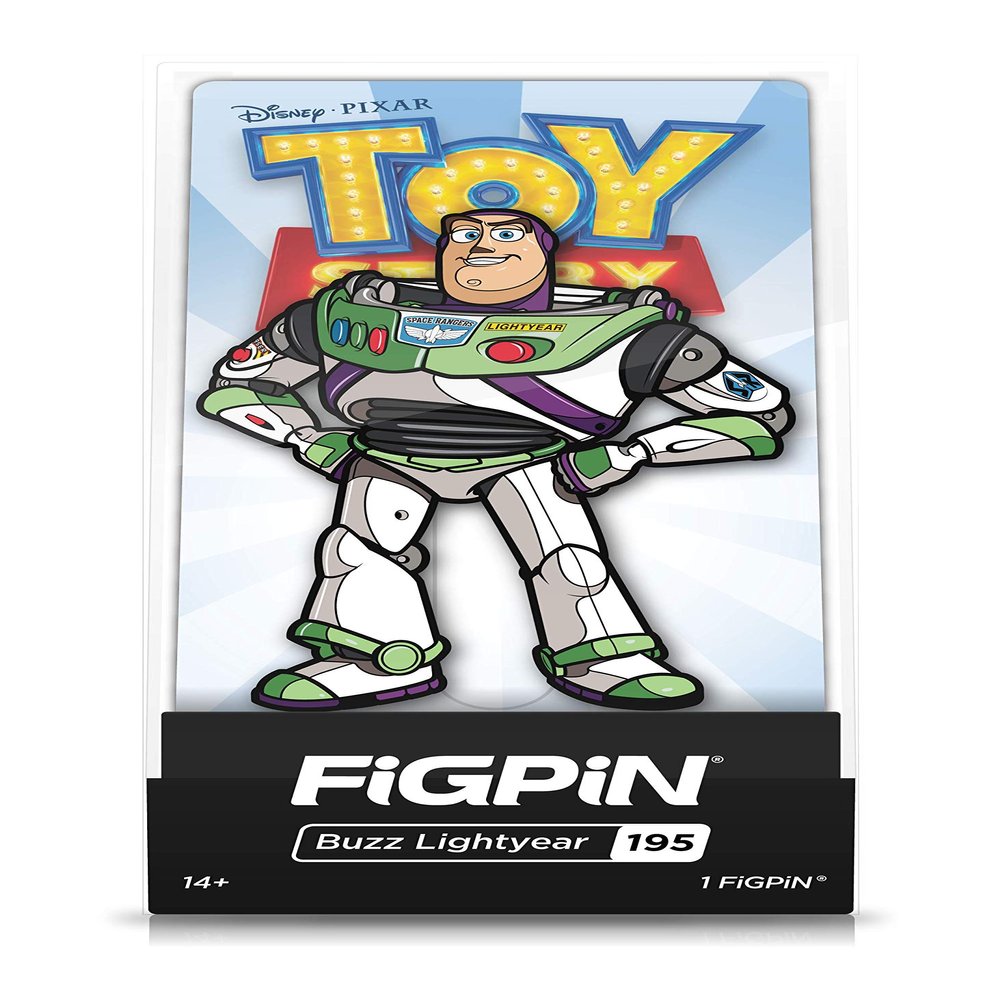 FiGPiN Toy Story 4: Buzz Lightyear - Collectible Pin with Premium Display Case - Not Machine Specific