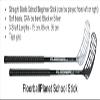 FloorballPlanet 4v4 Floorball Kid Set 75 cm Straight Blade Sticks, 8 Balls, 2 Goals & Stickbag view 2