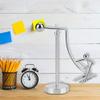 Hztyyier Rotating Iron Tumbler, Spinning Desk Toy for Abstract Skiing Decor Exotic Home Office Bedroom Craft Gift view 4