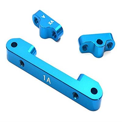 Billet Machined Alloy Front Suspension Mount Set for Tamiya 1/10 TA07 PRO