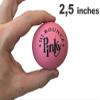 Premium Rubber Ball 24 Balls Pack Pinky Bouncy Ball Colorful Display Box and Balls Combo Party Supplies Real Solid Rubber High Bounce Pink Ball Wall Ball for Kids view 2