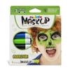 CARIOCA Mask Up Monsters, Face Painting Kit for Boys and Girls, Make-up Sticks Ideal for Christmas, Halloween, Carnival and Parties - 3 Colours and 2 Tutorials - Dermatologically Tested view 1
