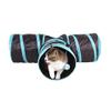 3 Ways Cat Toy Tent Nest Foldable Training Tunnel view 3
