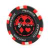 Versa Games Pro Poker Chips in 13.5 Gram Weight - Pack of 50 (Choose Colors) (Red) view 1