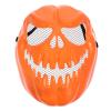 Amosfun Halloween Pumpkin Mask Scary Cosplay Half Face Mask Party Fancy Dress Prop for Men Women Prom Festival view 1