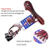 FPVKing 12 RC Car LED Lighting Kit Steering Brake Simulation Flash Light for 1/10 Scale Models Yokomo Tamiya HSP HPI AXIAL RC4WD Traxxas view 4