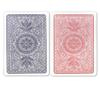 4-Color Red/Blue Poker Size Jumbo Index 2 Deck Setup view 3