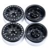 4Pcs 2.2" Aluminum Metal Beadlock Wheel Rims for Axial SCX10 CC01 D90 1/10 RC Crawler #2 view 1