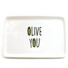 Olive Oil Dipping Dish, Olive You, Ceramic, Lennymud by Lorrie Veasey view 1