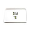 Olive Oil Dipping Dish, Olive You, Ceramic, Lennymud by Lorrie Veasey view 3