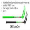 Score One Floorball Stick Set, 5v5 for Kids Ages 5-10. Play Floorball Games with 10 Straight Blade Floorball Sticks in 75 cm Length, 10 Balls, 2 Folding Goals and a Big stickbag. view 2