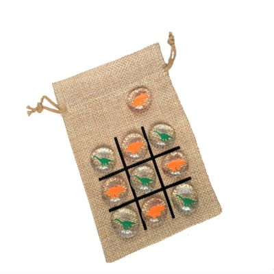 Birthday Party Themed Tic Tac Toe Sets (Dinosaur)