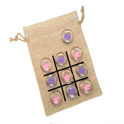 Birthday Party Themed Tic Tac Toe Sets (Unicorn & Heart)