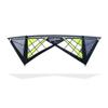 Revolution Kites Reflex RX Spider Sport Wing Kite (Vented Model) - Handles/Line Set / 1 Extra Rod and Sleeve (Lime/Grey/Black/Black Center) view 1