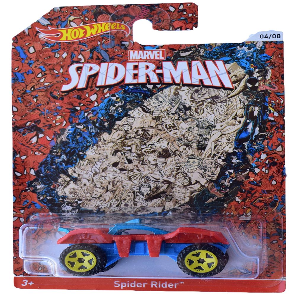 Hot Wheels Spider Rider 4/8, red/blue