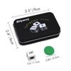 Bilywey Left Right Center Dice Game Set with 3 Dices + 36 Chips (Green) view 4