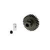 GDS Racing 32P Steel Pinion Gear for 1/8"(3.175mm) and 5mm Shaft RC Model (29T) view 1