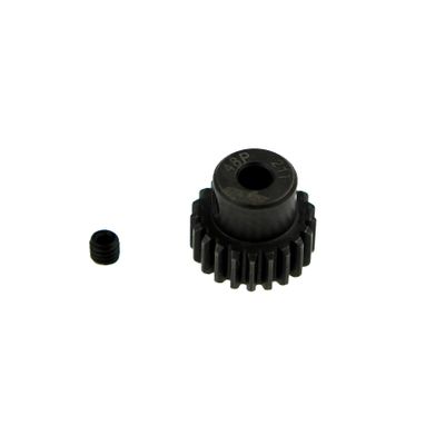 GDS Racing 48P Hardened Steel Pinion Gear 1/8"(3.17mm) Bore for RC Model (21T)