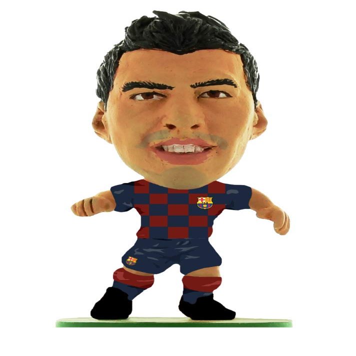 SoccerStarz - Barcelona Luis Suarez - Home Kit (2020 Version)