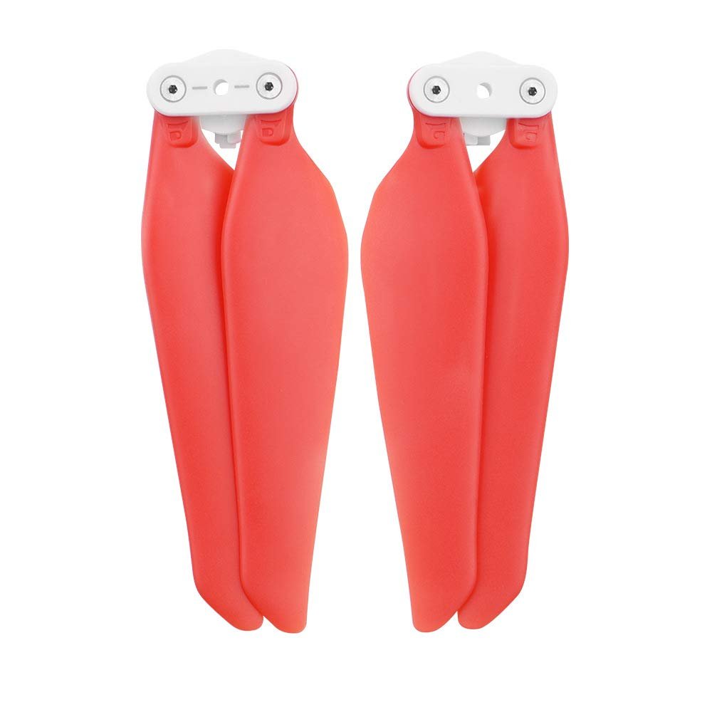 2 pcs Quick-Release Propellers Blades for Xiaomi FIMI X8 SE Drone, FIMI X8 SE Foldable Propeller Red