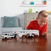 1/32 Ford F-350 Pickup with Horse Trailer and Horses Pretend Play & Imaginative Play for Ages 3 to 11 view 2