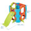 ECR4Kids Activity Park Indoor and Outdoor Playset, Play Structure, Vibrant view 2
