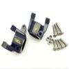 Treal Brass C Hubs for Axail SCX10 II (Black) view 2