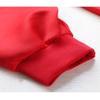 Angelaicos Unisex Red Jumpsuits Mask Halloween Party Costume Full Set (M) view 3