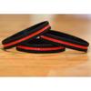 10 Youth Sized Thin Red Line Silicone Wristband Bracelets Fire Services and Fighters Awareness Support view 2