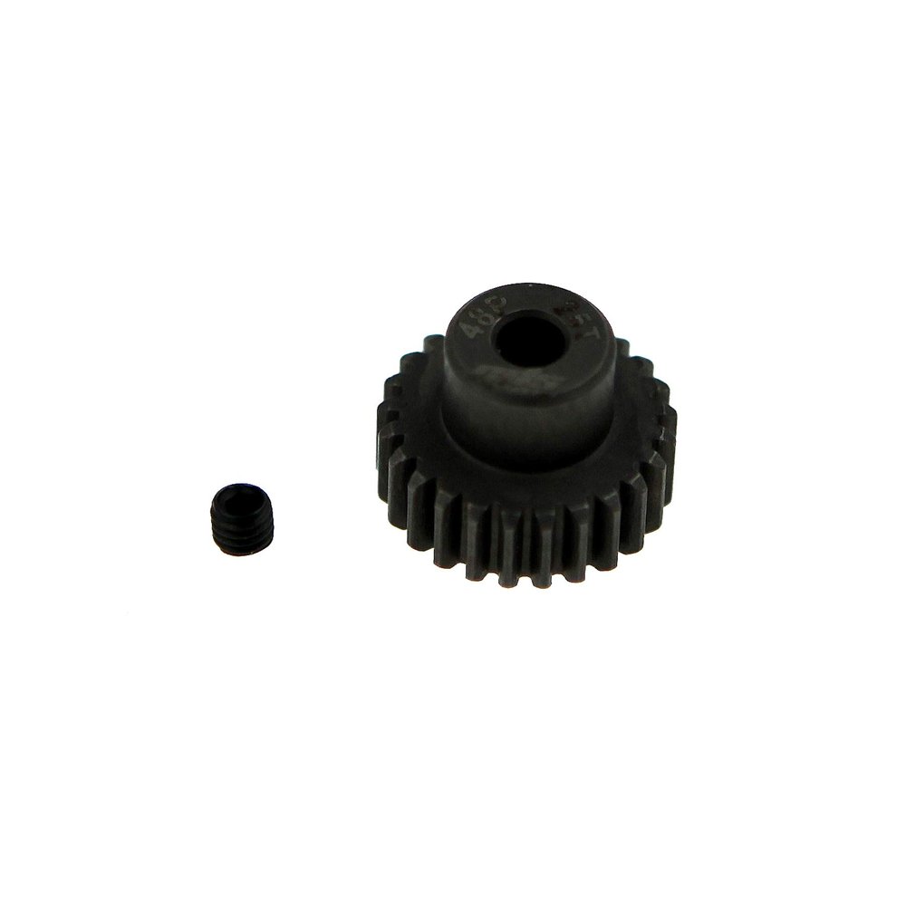 GDS Racing 48P Hardened Steel Pinion Gear 1/8"(3.17mm) Bore for RC Model (25T)