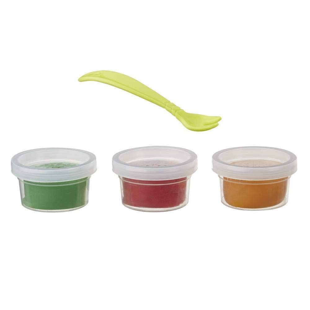 Baby Alive Solid Doll Food Refill, Includes 3 Doll Foods, 1 Fork, Toy Accessories for Kids Ages 3 Years Old and Up