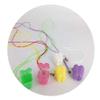 10 Pcs Plastic Baby Tooth Keepsake Box Teeth Storage Case Holders Portable Tooth Container for kids (Color Random) view 2
