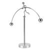 Steel Balance Weightlifter Desk Toy, Physics Art Balancing Sculpture, Office Home Decor, Stress Relief view 1
