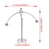 Steel Balance Weightlifter Desk Toy, Physics Art Balancing Sculpture, Office Home Decor, Stress Relief view 2