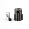 GDS Racing 32P Steel Pinion Gear for 1/8"(3.175mm) and 5mm Shaft RC Model (13T) view 1