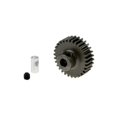 GDS Racing 32P Steel Pinion Gear for 1/8"(3.175mm) and 5mm Shaft RC Model (30T)