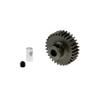 GDS Racing 32P Steel Pinion Gear for 1/8"(3.175mm) and 5mm Shaft RC Model (30T) view 1