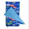 EVERYDAY KIDS Nap Mat with Removable Pillow - Roarin' Dinos - Carry Handle with Straps Closure, Rollup Design, Soft Microfiber for Preschool, Daycare, Travel Sleeping Bag - Ages 3-6 Years view 4