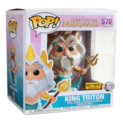 Funko Pop! Disney The Little Mermaid King Triton 6 Exclusive #570