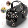 Bubble Machine Durable Automatic Bubble Blower, 18000+ Big Bubbles Per Minute Bubbles for Kids Toddlers Bubble Maker Operated by Plugin or Batteries Bubble Toys for Indoor Outdoor Birthday Party view 1