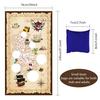 Blulu Pirate Bean Bag Toss Game with 3 Bean Bags for Kids' Halloween Pirate Theme Party Decorations view 2