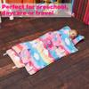 EVERYDAY KIDS Nap Mat with Removable Pillow - Unicorn Dreams - Carry Handle with Straps Closure, Rollup Design, Soft Microfiber for Preschool, Daycare, Travel Sleeping Bag - Ages 3-6 Years view 2