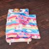 EVERYDAY KIDS Nap Mat with Removable Pillow - Unicorn Dreams - Carry Handle with Straps Closure, Rollup Design, Soft Microfiber for Preschool, Daycare, Travel Sleeping Bag - Ages 3-6 Years view 3